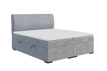 Boxspring postel s úložním prostorem Lanara - 140x200 