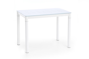 Stôl Argus 100x60 cm - mliečny / Biely