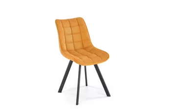 židle čalouněné K549 - plecionka musztardowa Vardo 66