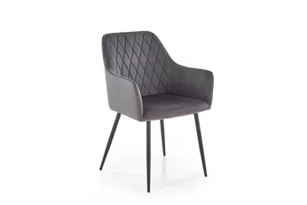 židle čalouněné K558 - popelavá
