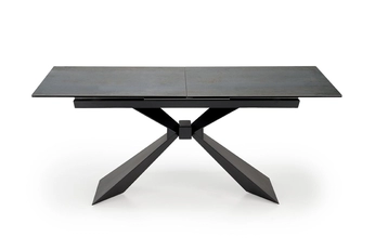 Stôl rozkladany Luciano 180x230x90 cm - Modrý mramor / Čierny