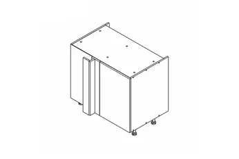 KAMMONO DPRP110x65 - Skříňka spodní rohová - P2 i K2 BLACK