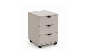 Kontajner Cremona s tromi zásuvkami - Béžová Pieskový