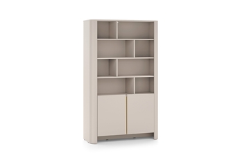 Regál Sorrenti 103 cm - kašmír / zlaté
