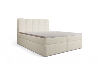 Postel boxspring Carello 160x200 s úložním prostorem - světlý béžová bukla Quelle 02  Postel boxspring Carello 160x200 s úložním prostorem - světlý béžová bukla Quelle 02