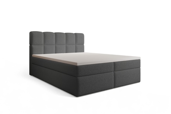 Postel boxspring Carello 180x200 s úložním prostorem - tmavě šedá bukla Quelle 92 Postel boxspring Carello 180x200 s úložním prostorem - tmavě šedá bukla Quelle 92