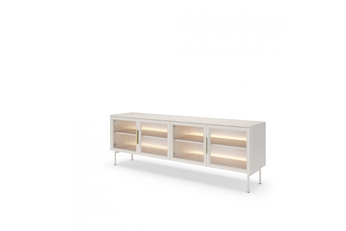 skříňka RTV Auri 181 cm s osvětlením - kašmír