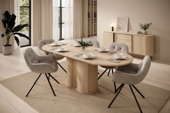 Komplet nábytku do obývacej izby Luvio I - Dub cremona