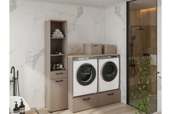 Komplet nábytku lazienkowych Rosa - congo / dub olejowany