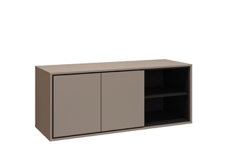 skříňka pod umywalke Irvine 120 cm závěsná - congo / černá