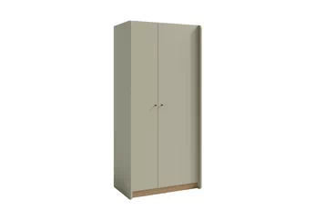 Skriňa Fiorenza 90 cm v eukalyptovej farbe s dubovým frontom baltic dune, 2-dverová