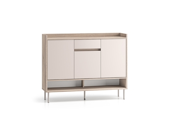 skříňka na boty Voco 02 120 cm - kašmír / dub cremona