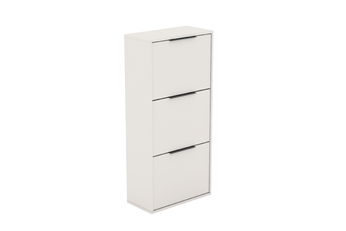 Skrinka na topánky Milo trzypoziomowa - Béžová Pieskový