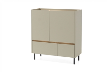 Komoda Luca 9 so zásuvkami 95 cm - eukaliptus / Dub baltic dune