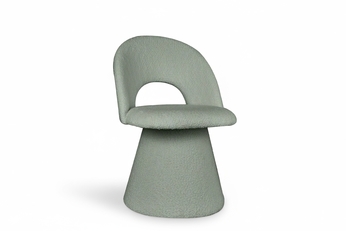 židle čalouněné Aveliro kubelkowe - jasna zielona boucla Catch Me 13