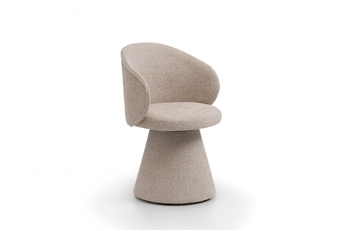 židle čalouněné Orevi kubelkowe - béžová boucla Catch Me 02