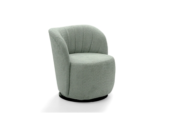 Křeslo čalouněná Soya obrotowy - zielona bocule Catch Me 13