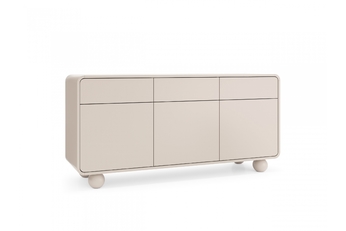 Komoda Vellino 160 cm se zásuvkami - kašmír