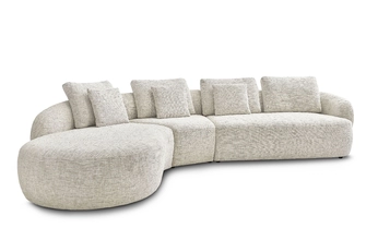 Rohová sedací souprava pro obývacího pokoje Finezal OTL+C+2P