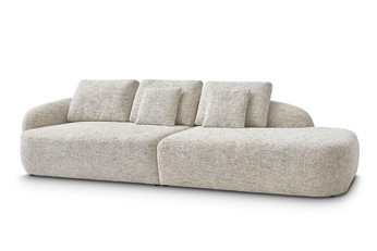 Rohová sedací souprava pro obývacího pokoje Finezal 2L+OTOP