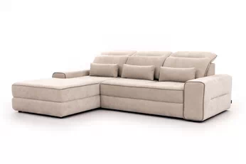 Rohová sedací souprava z elektricky wysuwanym sedadlem Tulia Mini