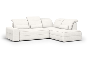 Rohová sedacia súprava s elektricky výsuvným sedákem Tulia L