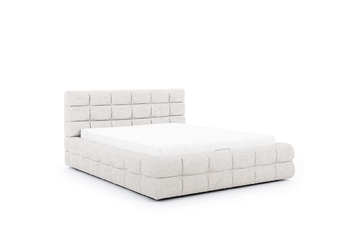 Posteľ do  spálňa  Magnelio S vnútorným úložným priestorom180x200 - Béžová boucle Raven 22