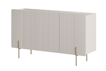 Komoda Malmi 150 cm - kašmír / zlote nozki