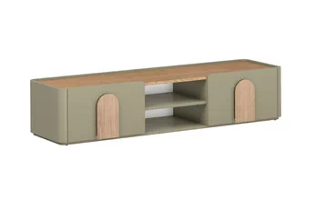 RTV skříňka Amilio 170 cm s šuplíkem, eukalyptus a dub baltic dune