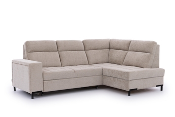 Rohová sedacia súprava Gespano L pravá strana z szerokim bokiem