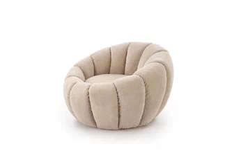 Pihenő fotel Pares - boucle bézs 