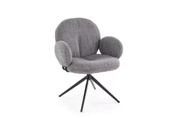 židle čalouněné Olton obrotowe - popelavá