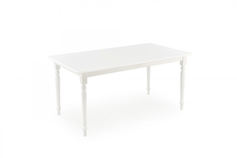 Rozkladací stôl Larco 160-200x90 cm - biely