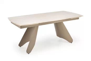 Stôl rozkladany Tavero 180-260x90 cm - kamien Travertín / kašmír