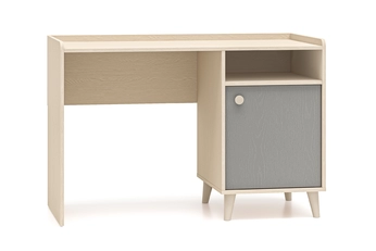 Písací stôl dzieciece Marla 120 cm - piasek pustyni / šedý pallad