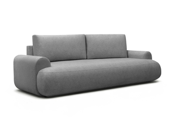 Pohovka s funkciou spánku Lotulis - šedá dzianina hydrofobowa Blur 18