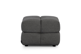 Taburet Magnelio Prestige Mini - grafitová potahová látka snadno čistitelný Leo 16 