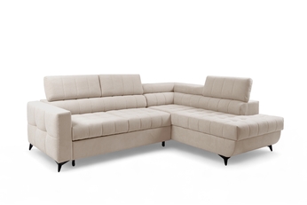 Rohová sedací souprava Nardo L rozkládací pravá - béžová plusz Pretty 03 