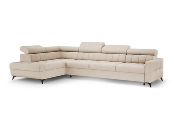 Rohová sedací souprava Nardo Maxi rozkládací levá - béžová plusz Pretty 03 