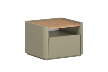 Nočný Stolík Elivo 50 cm z szuflada - eukaliptus / Dub baltic dune