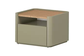 Nočný Stolík Elivo 50 cm z szuflada - eukaliptus / Dub baltic dune