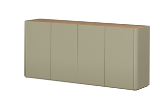 Komoda Elivo 200 cm - eukaliptus / dub baltic dune