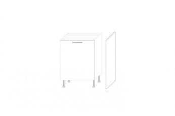 Bok kuchyňský Kammono F 86 cm k dolní skříňce