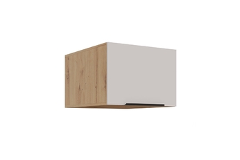 Skrinka Kuchynská závesná Arvani 50 NAGU-36 nízka gleboka - kašmír / Dub artisan