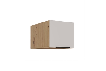 Skrinka Kuchynská závesná Arvani 40 NAGU-36 nízka gleboka - kašmír / Dub artisan