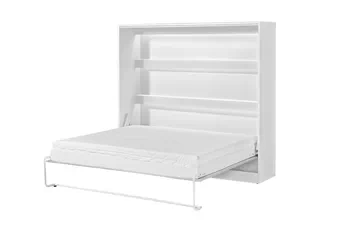 Polkotapczan horizontální Lomaro 160x200 - bílá / uchwyt černá 
