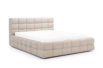 Posteľ do  spálňa  Magnelio Prestige 160x200 S vnútorným úložným priestorom- Béžová boucla Catch Me 02