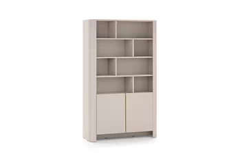 Regál Sorrenti 103 cm - kašmír / zlaté
