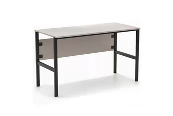 psací stůl Cremona na kovových nohách - béžová Pískový