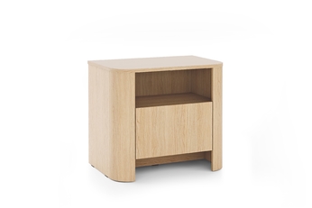 Noční stolek Sorrenti 58 cm – dub Vicenza